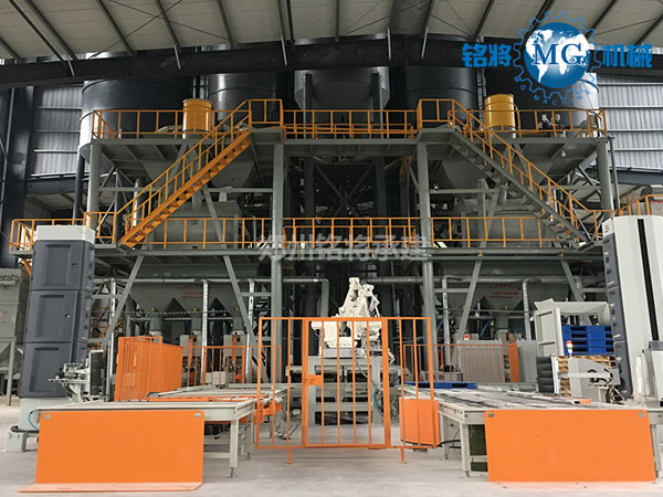 生產膩子粉需要什么機器，哪些原料？